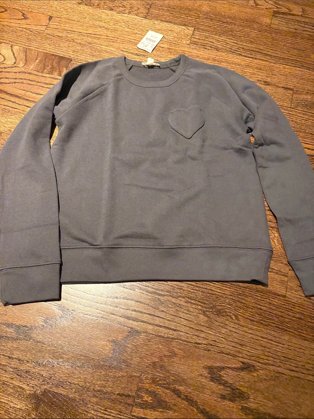 Crewcuts heart pocket sweatshirt